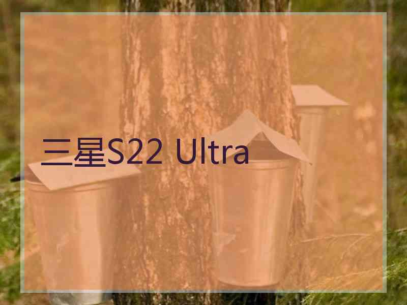 三星S22 Ultra