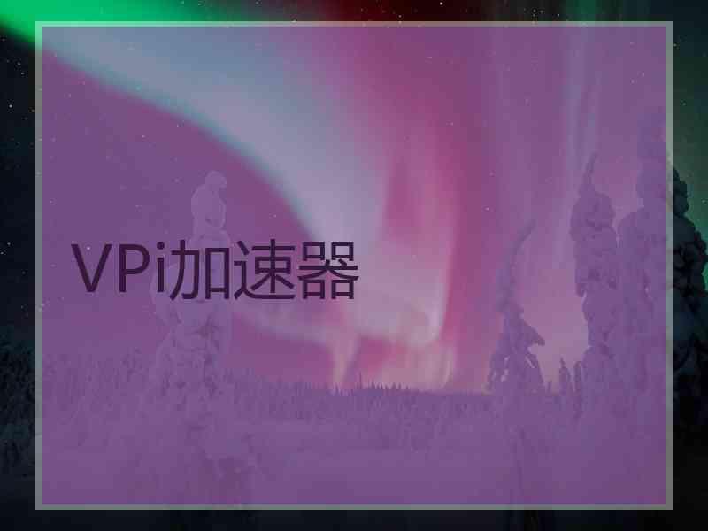 VPi加速器