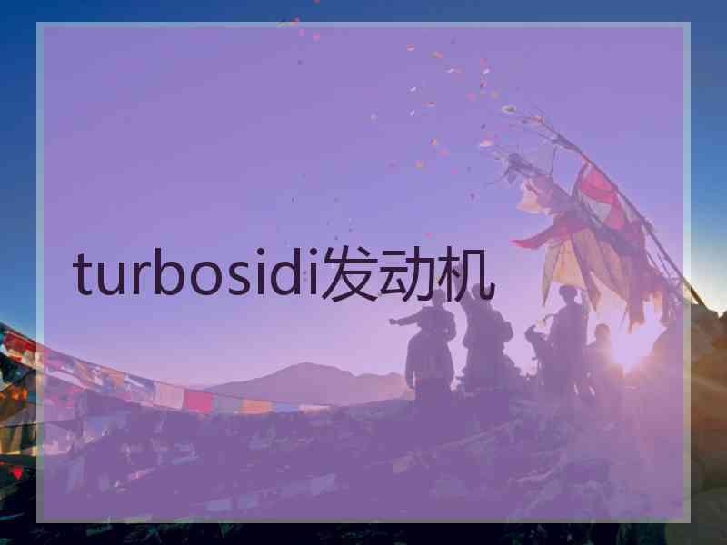 turbosidi发动机