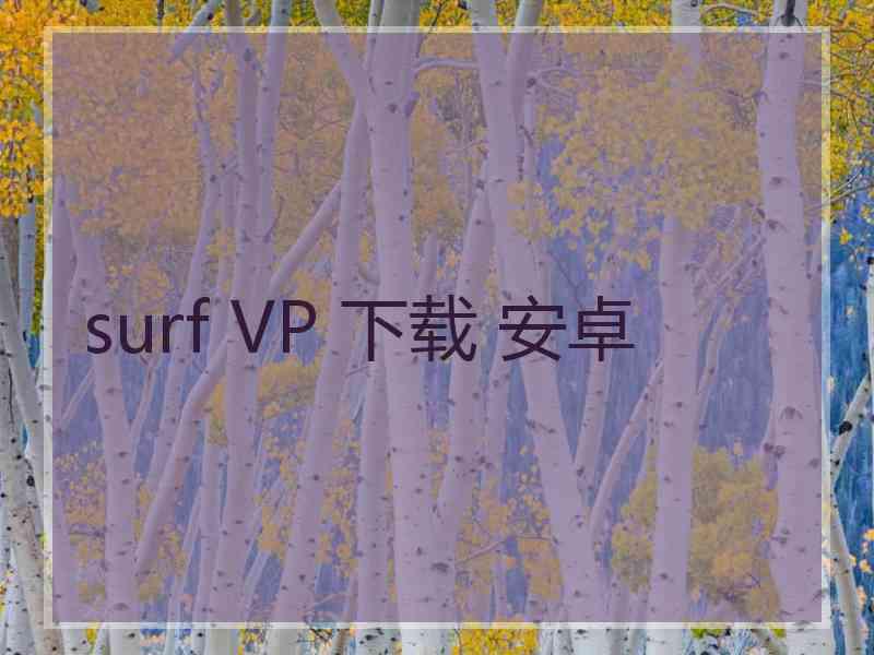 surf VP 下载 安卓