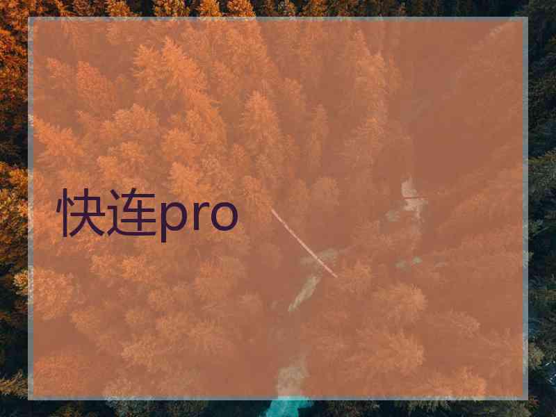 快连pro