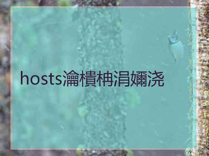 hosts瀹樻柟涓嬭浇