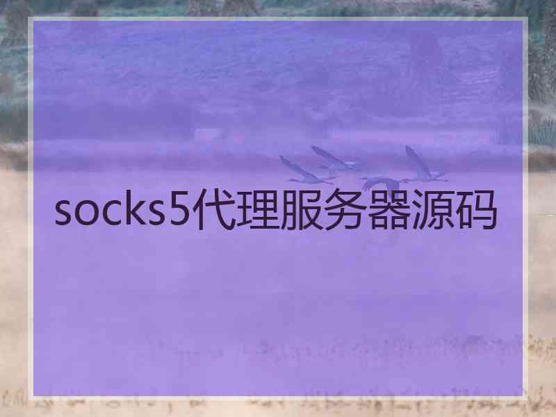 socks5代理服务器源码