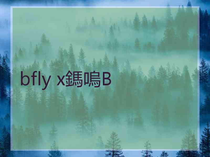 bfly x鎷嗚В