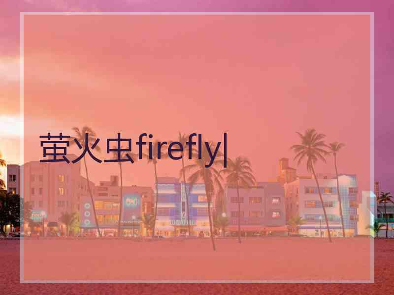 萤火虫firefly|