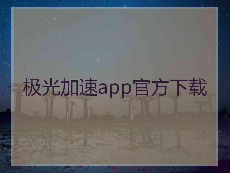 极光加速app官方下载