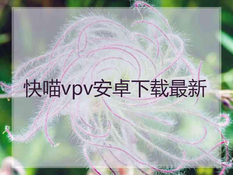 快喵vpv安卓下载最新