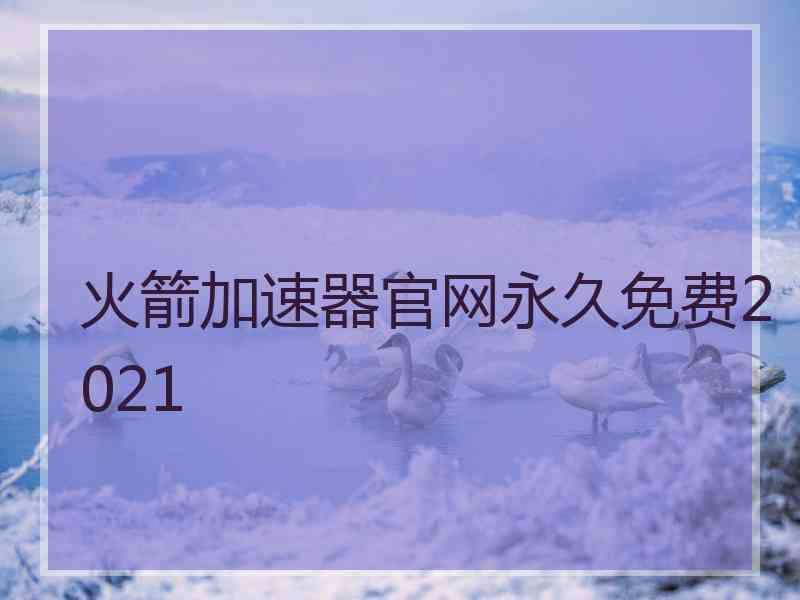 火箭加速器官网永久免费2021