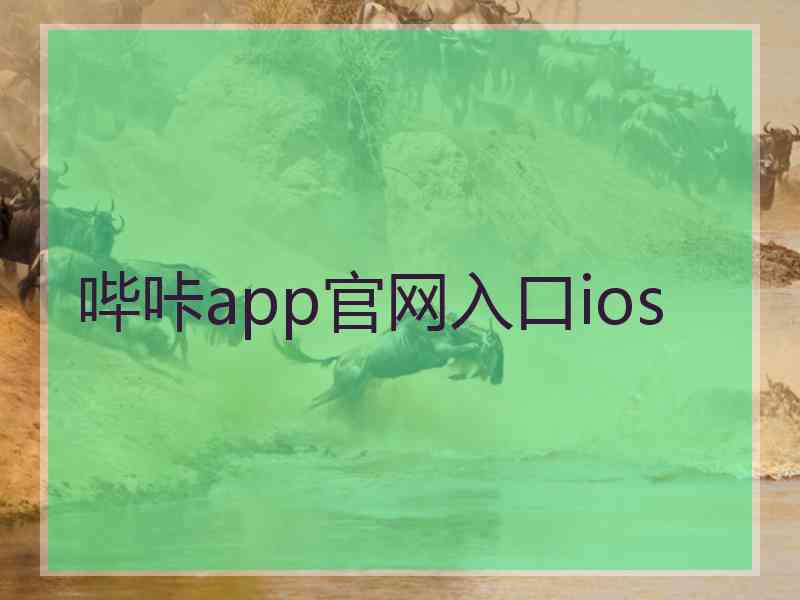 哔咔app官网入口ios