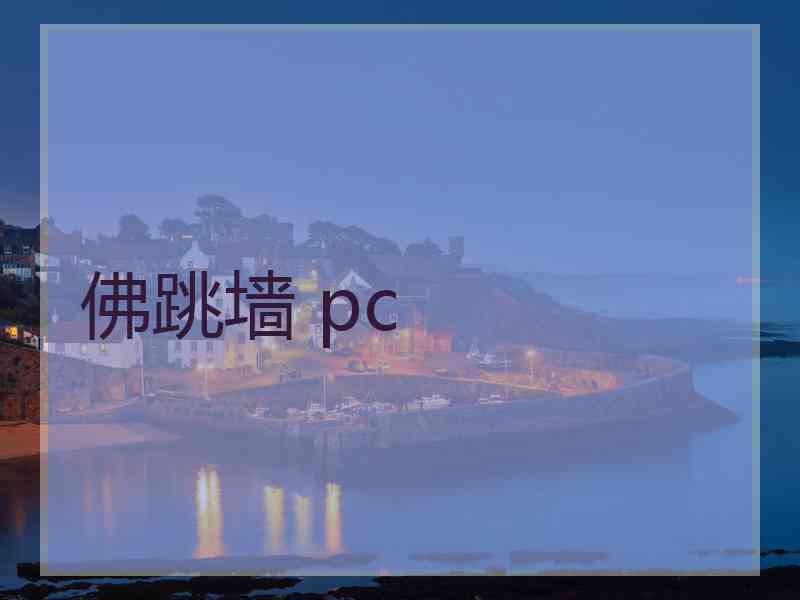 佛跳墙 pc