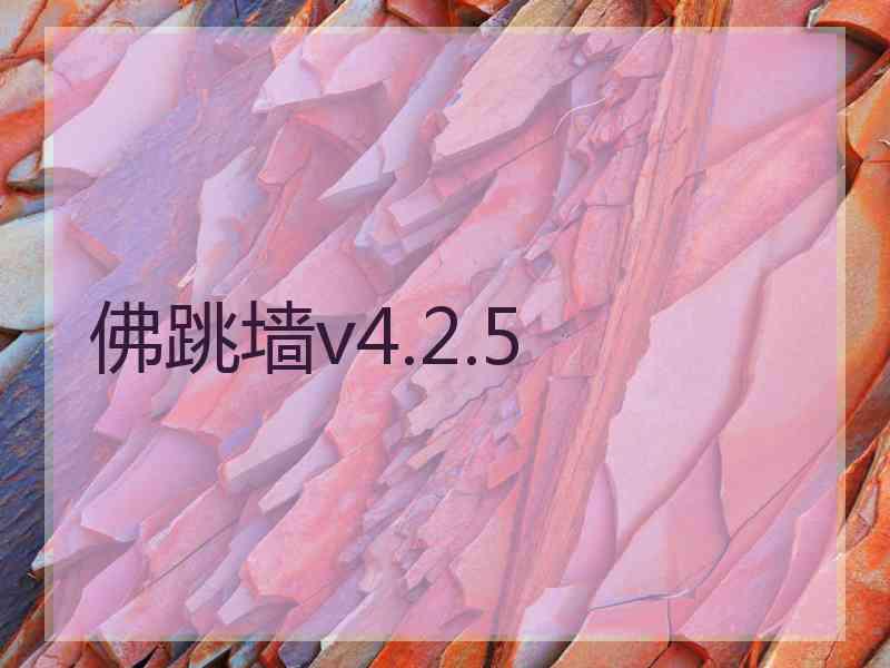 佛跳墙v4.2.5