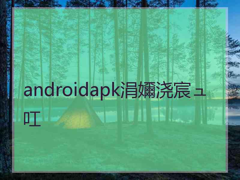 androidapk涓嬭浇宸ュ叿