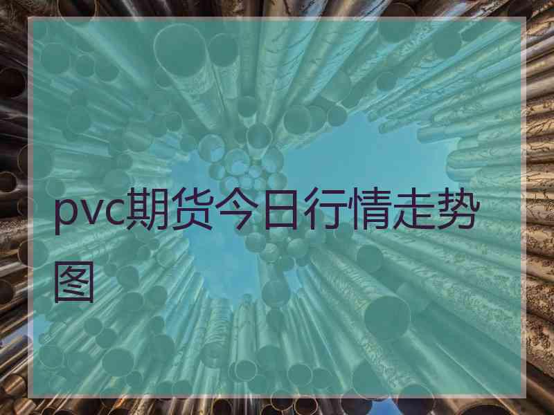 pvc期货今日行情走势图