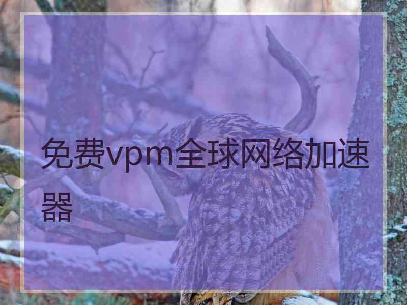 免费vpm全球网络加速器