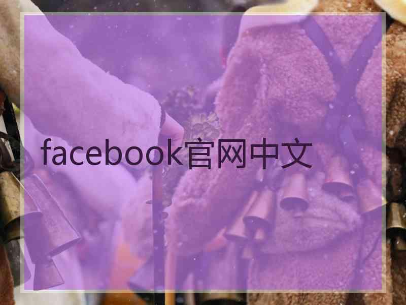 facebook官网中文