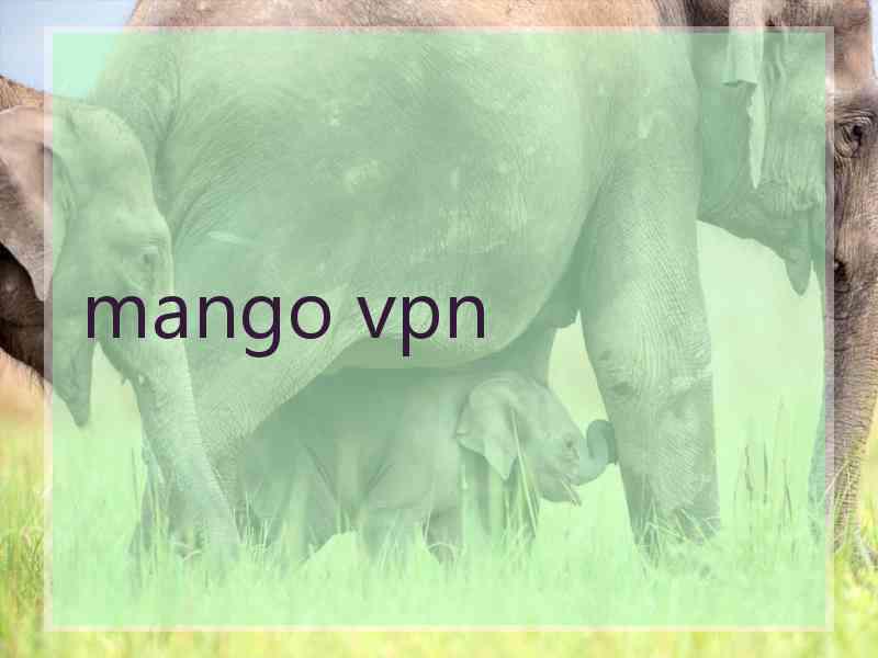 mango vpn