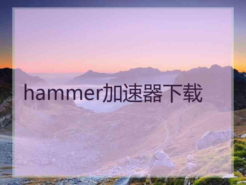 hammer加速器下载