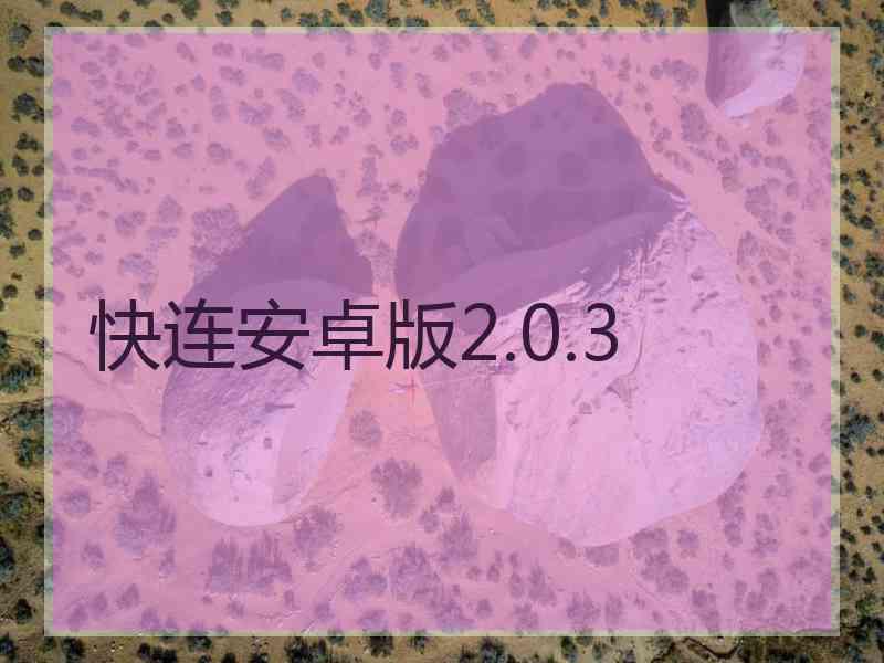 快连安卓版2.0.3