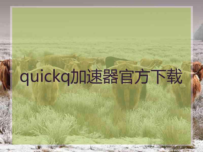 quickq加速器官方下载