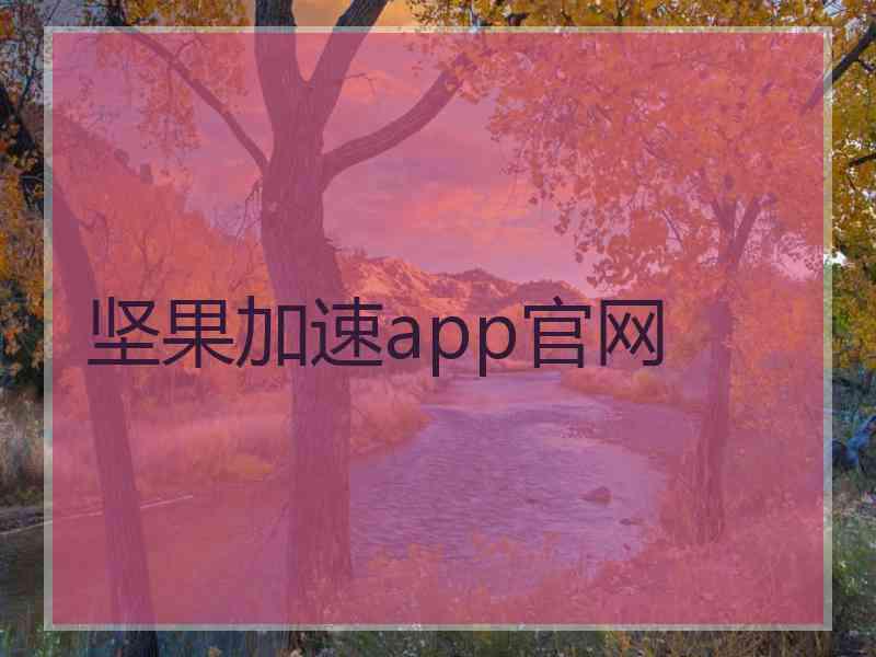 坚果加速app官网