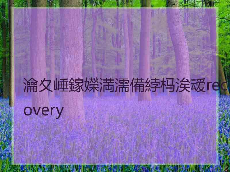 瀹夊崜鎵嬫満濡備綍杩涘叆recovery