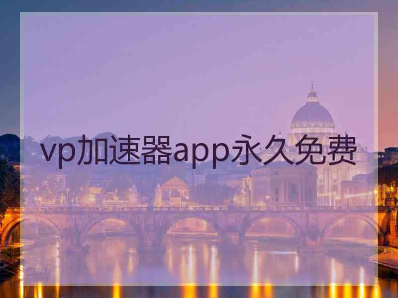 vp加速器app永久免费