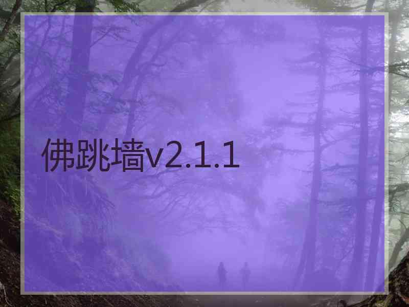 佛跳墙v2.1.1