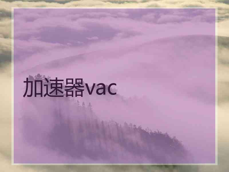 加速器vac