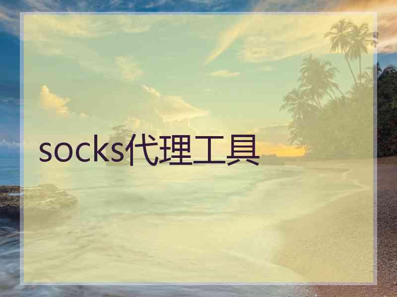 socks代理工具