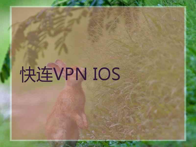 快连VPN IOS