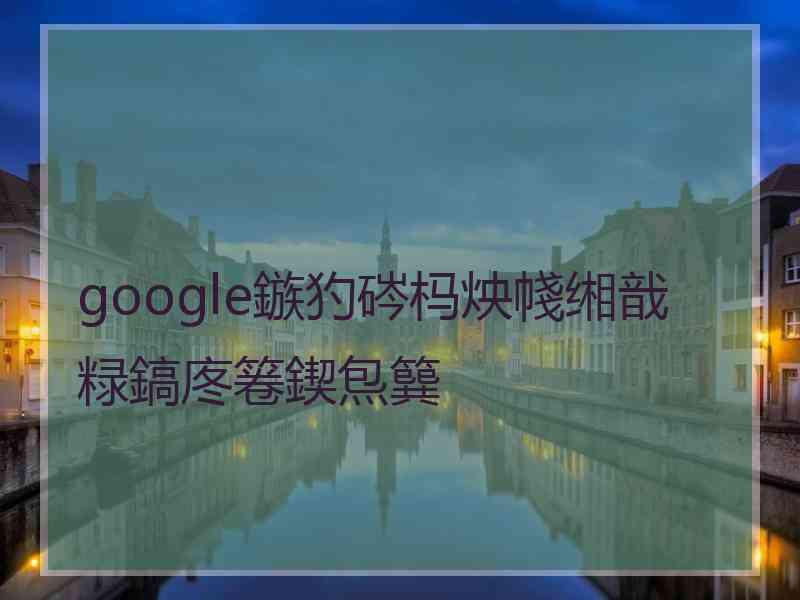 google鏃犳硶杩炴帴缃戠粶鎬庝箞鍥炰簨