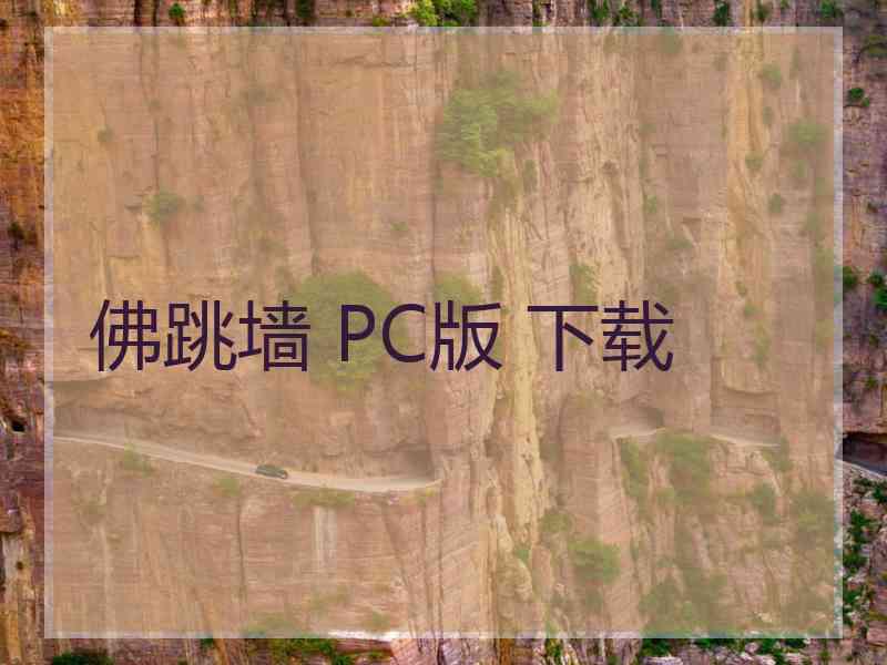 佛跳墙 PC版 下载