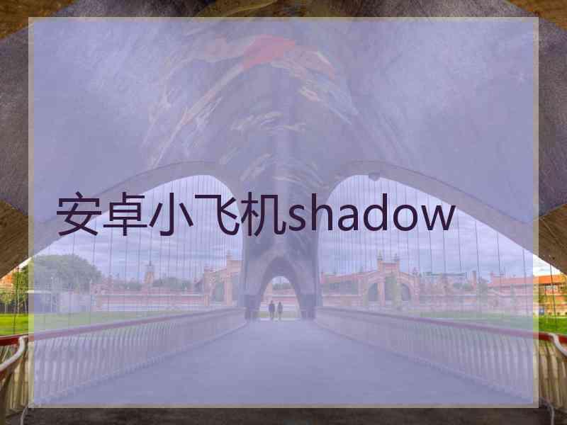 安卓小飞机shadow