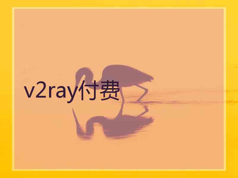 v2ray付费