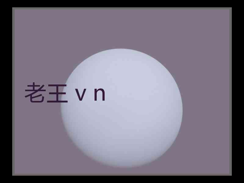 老王 v n