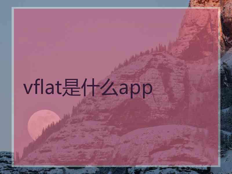 vflat是什么app