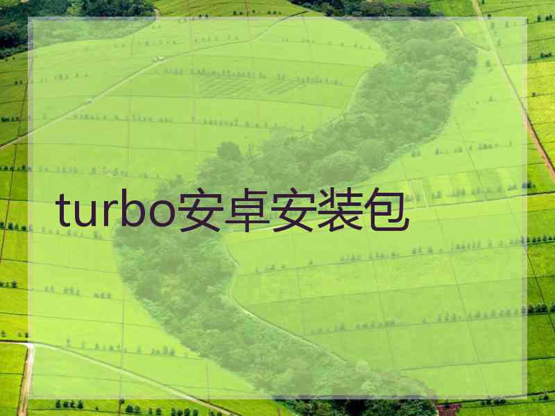 turbo安卓安装包