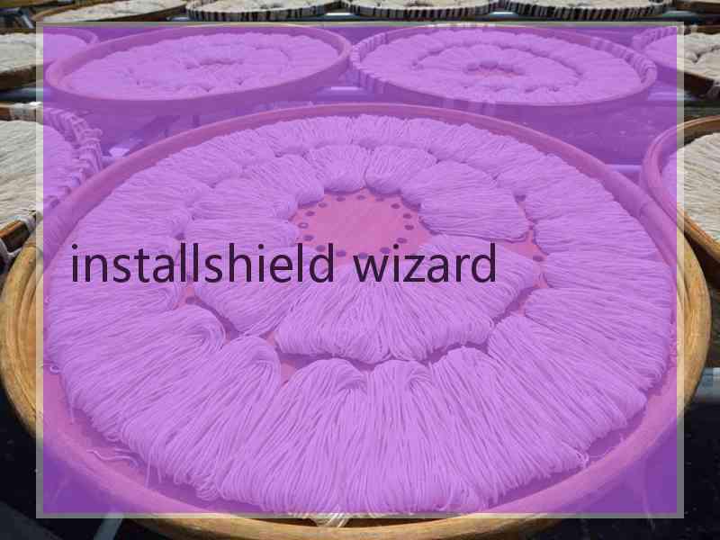 installshield wizard