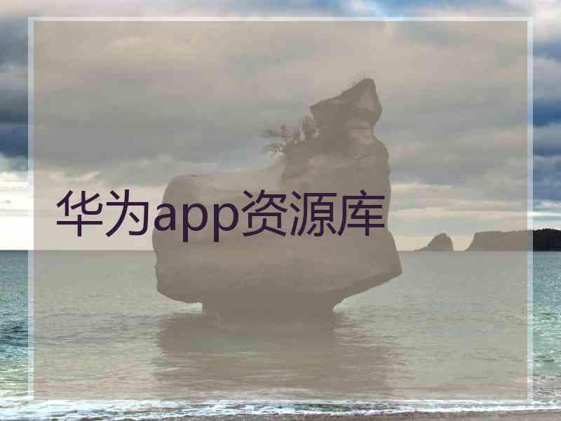 华为app资源库